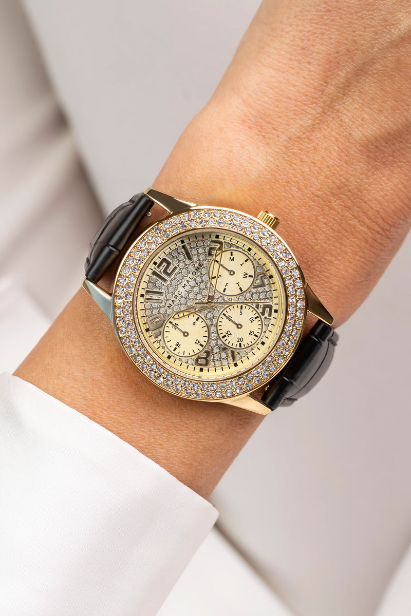 くろ マルゴー ミント Obsidian Croco Leather – Marc Malone