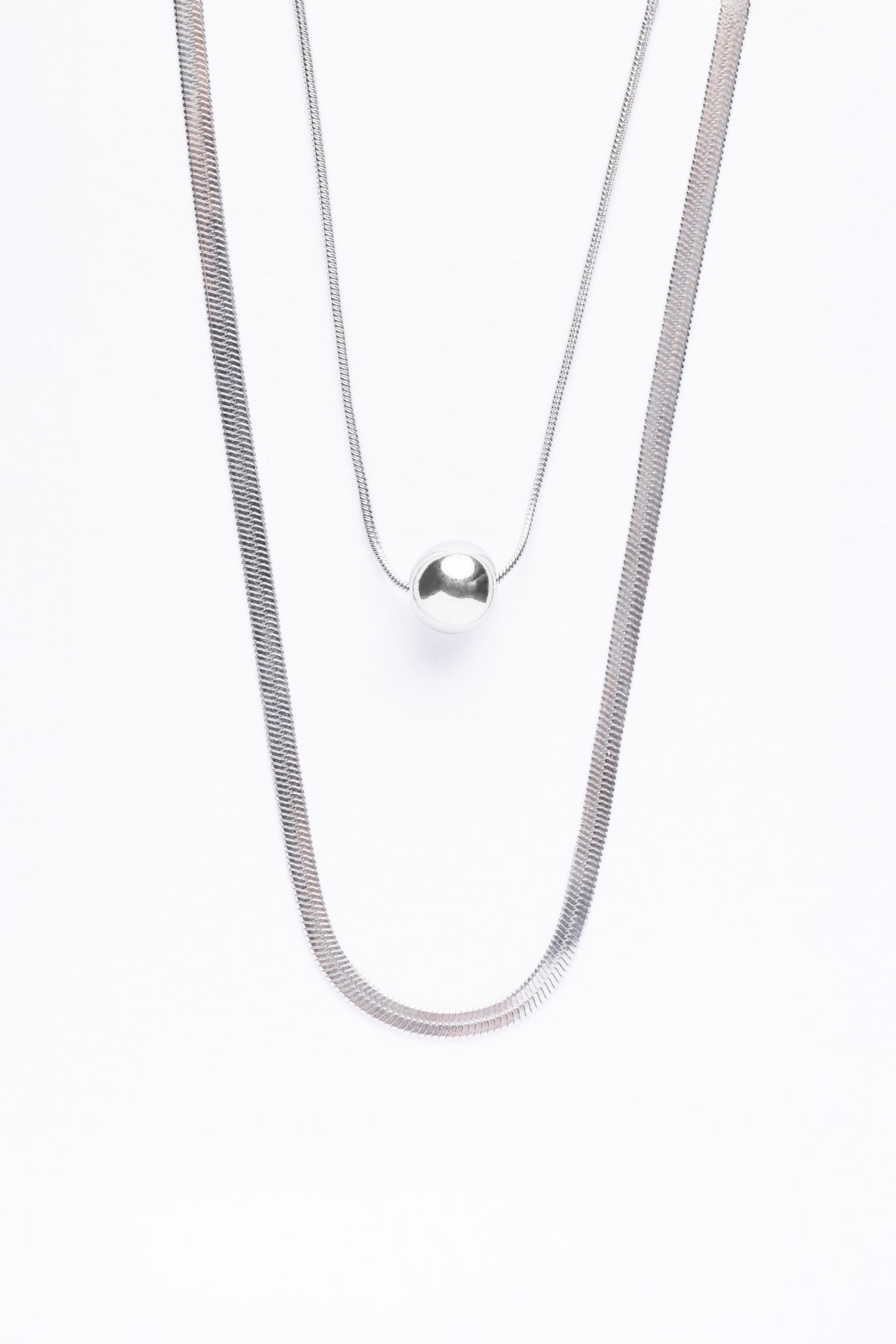 Luna Silver Necklace