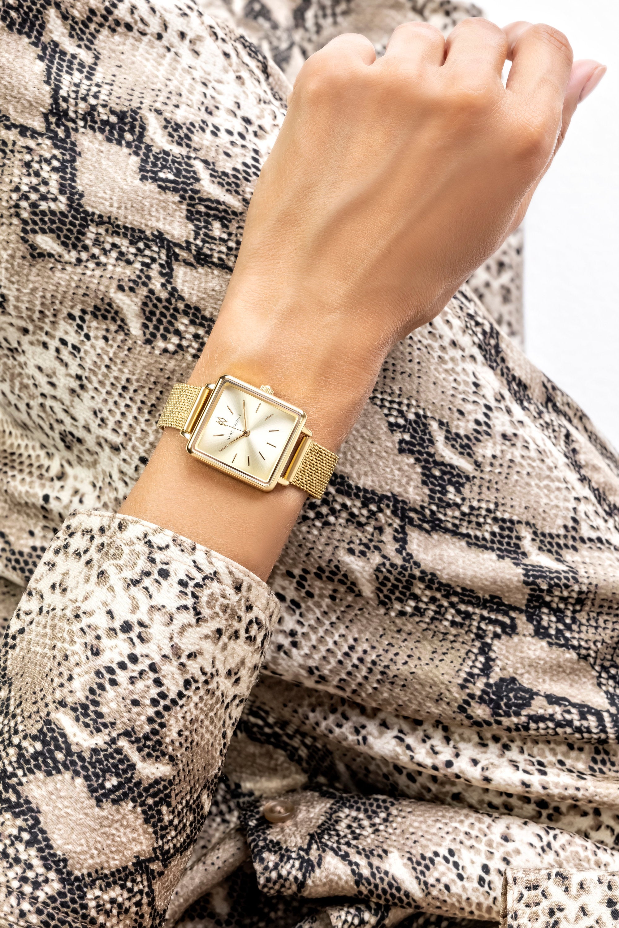 Jolie Quartz Gold Mesh