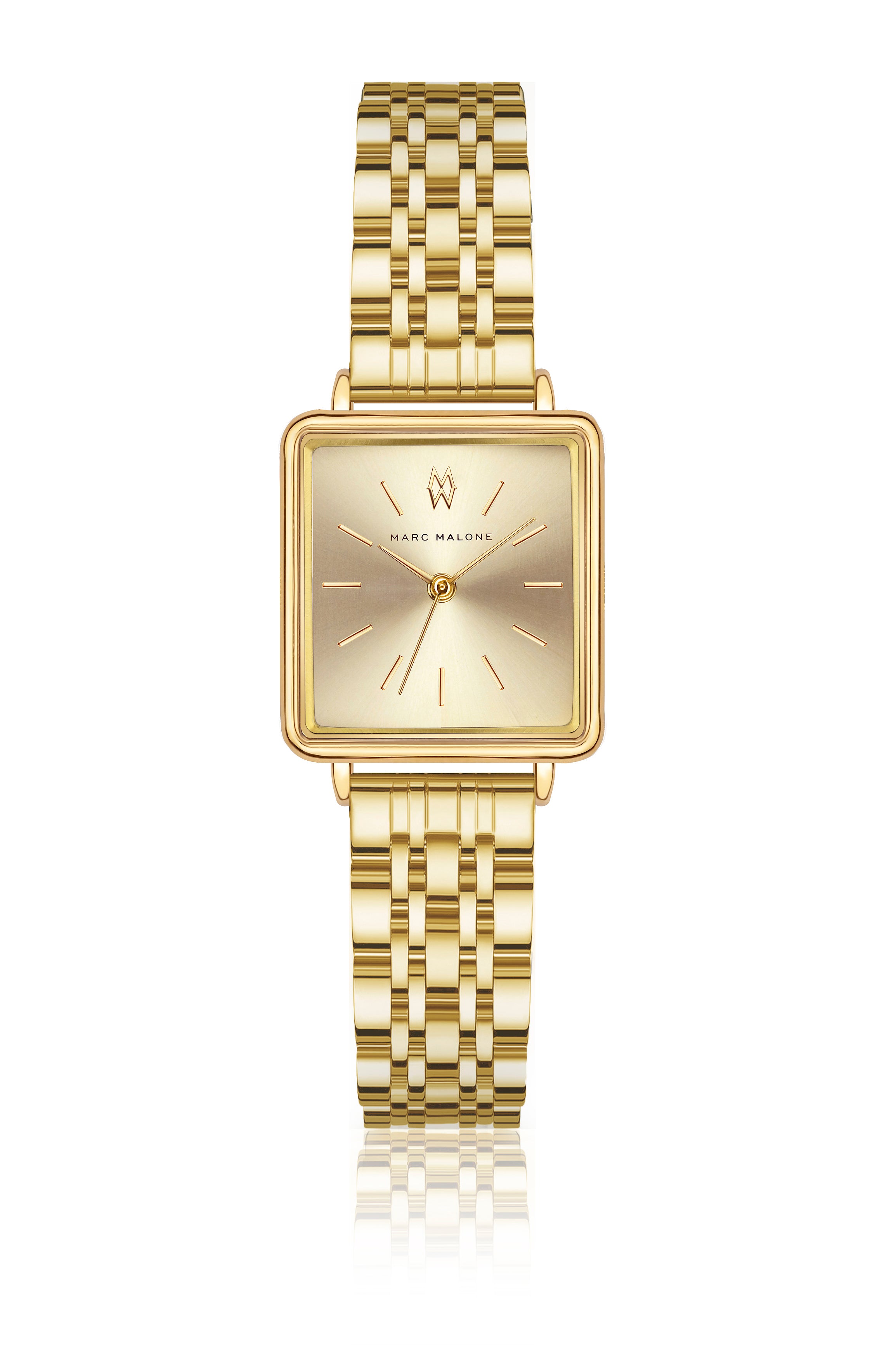 Victoria Gold Steel Watch