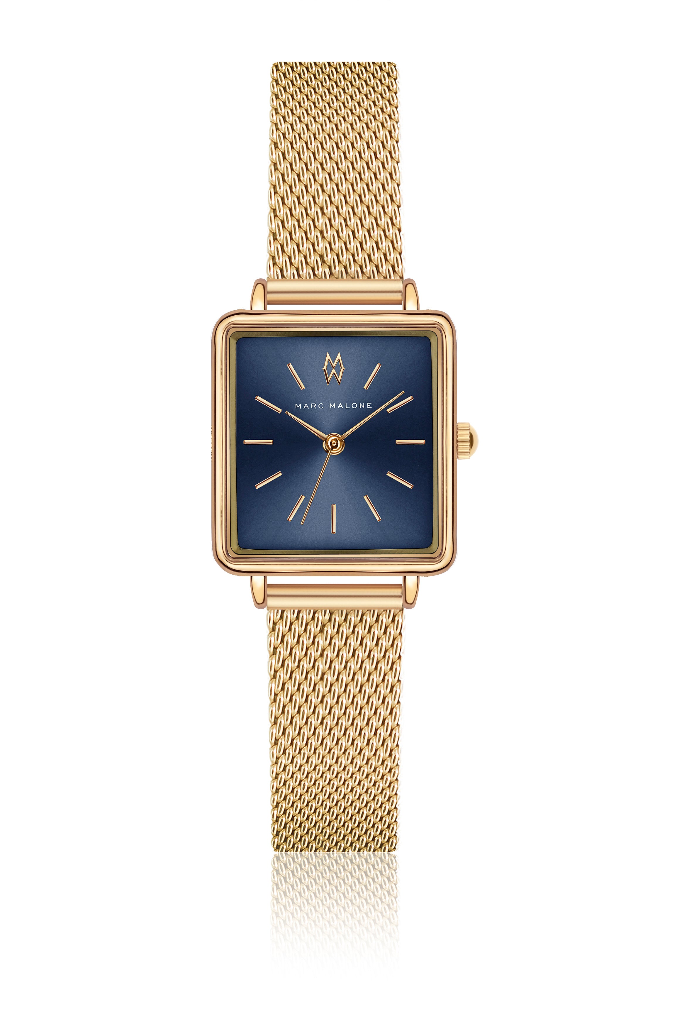 Amy Quartz Gold Mesh