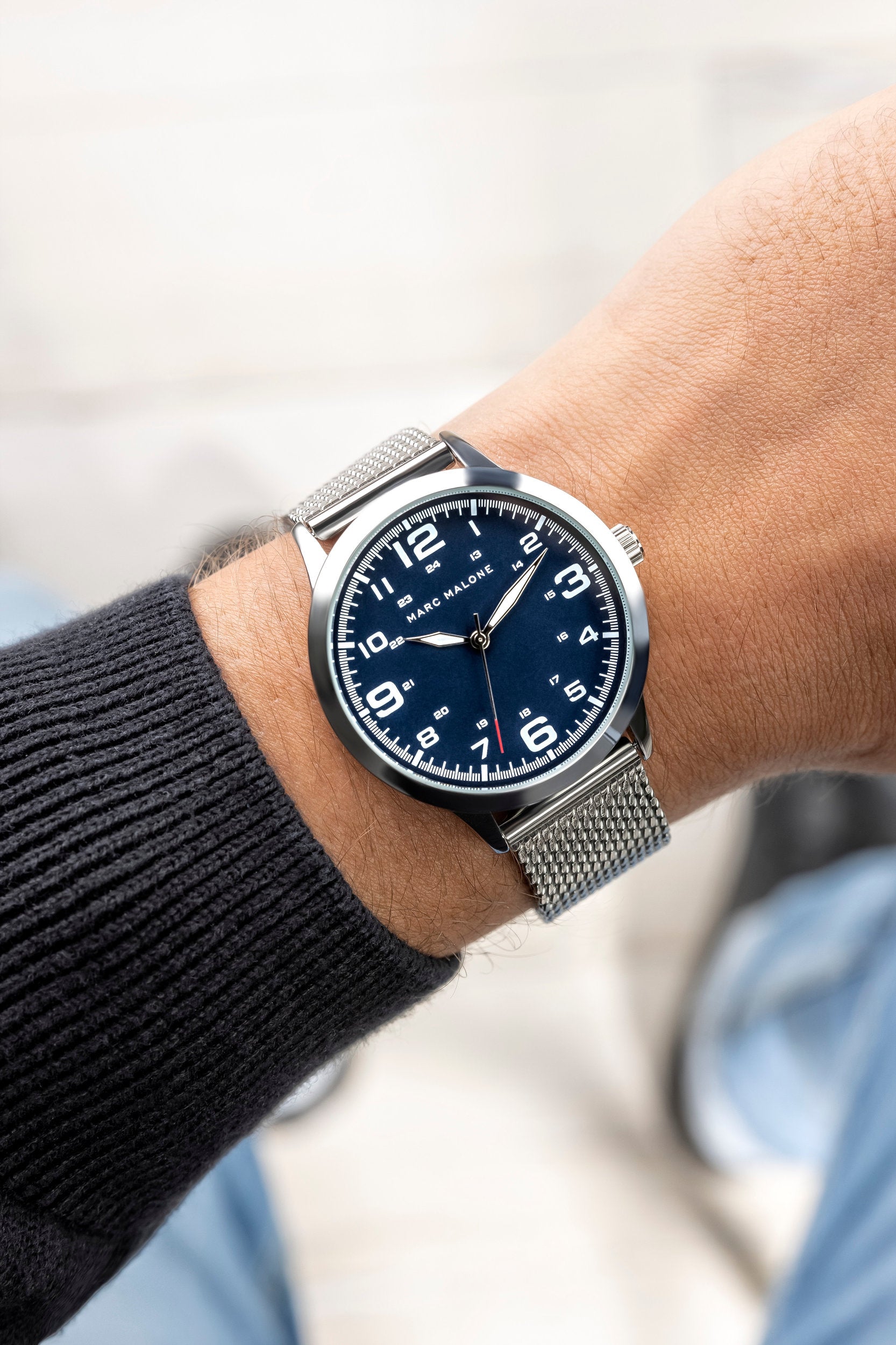 Jon Matt Blue Dial