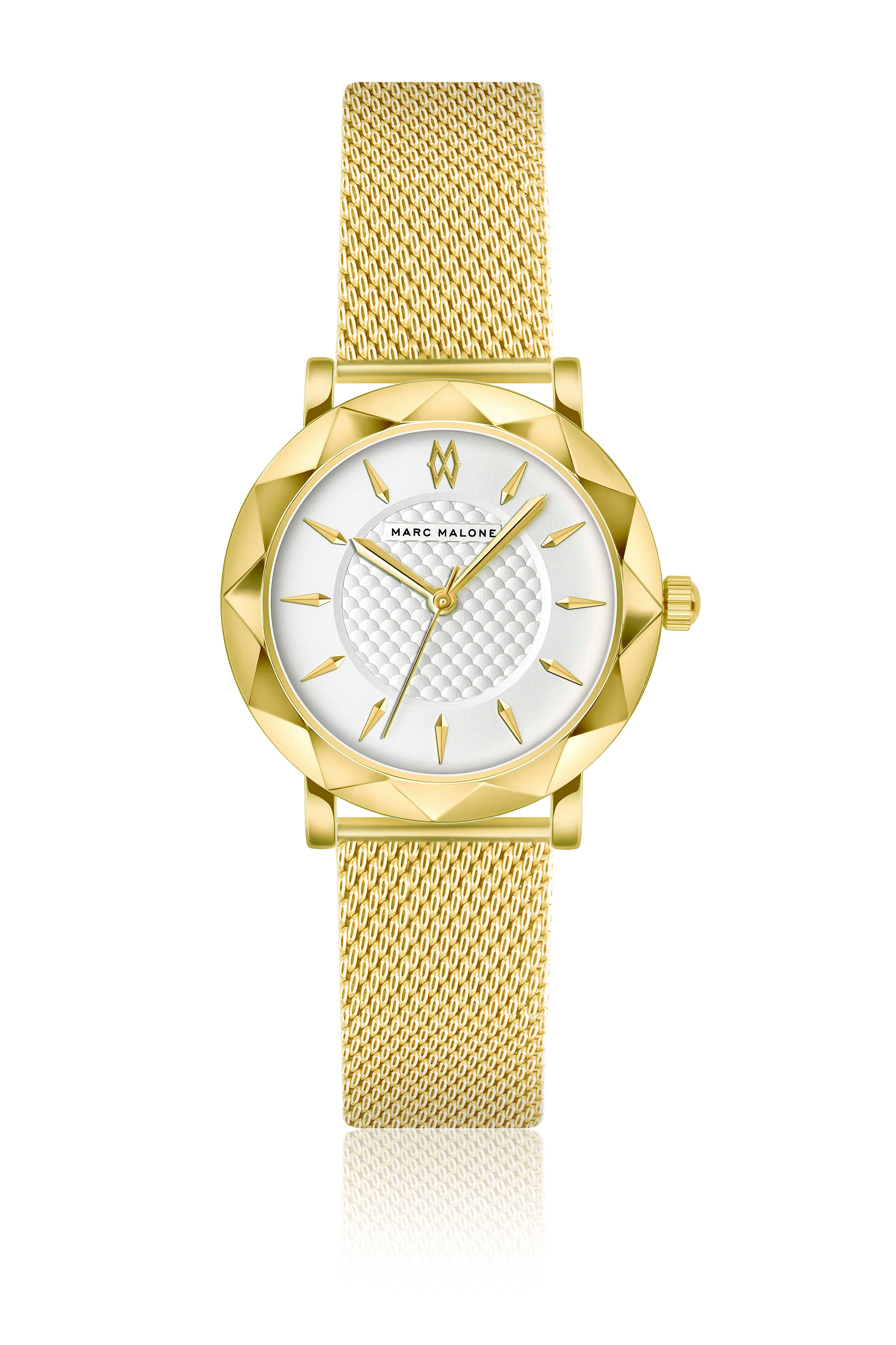 Jolie Gold Steel Watch
