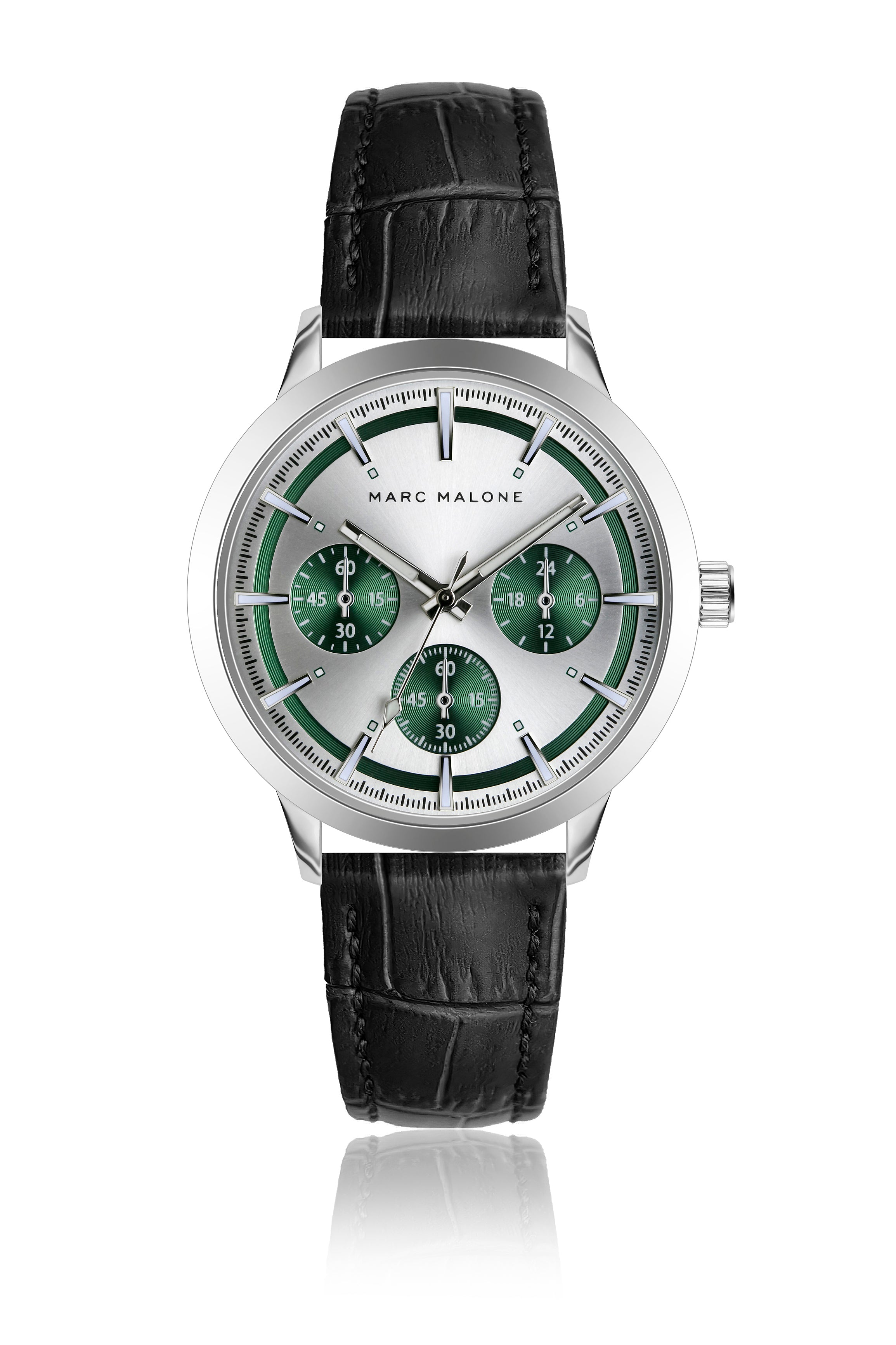 Stealth Black Leather