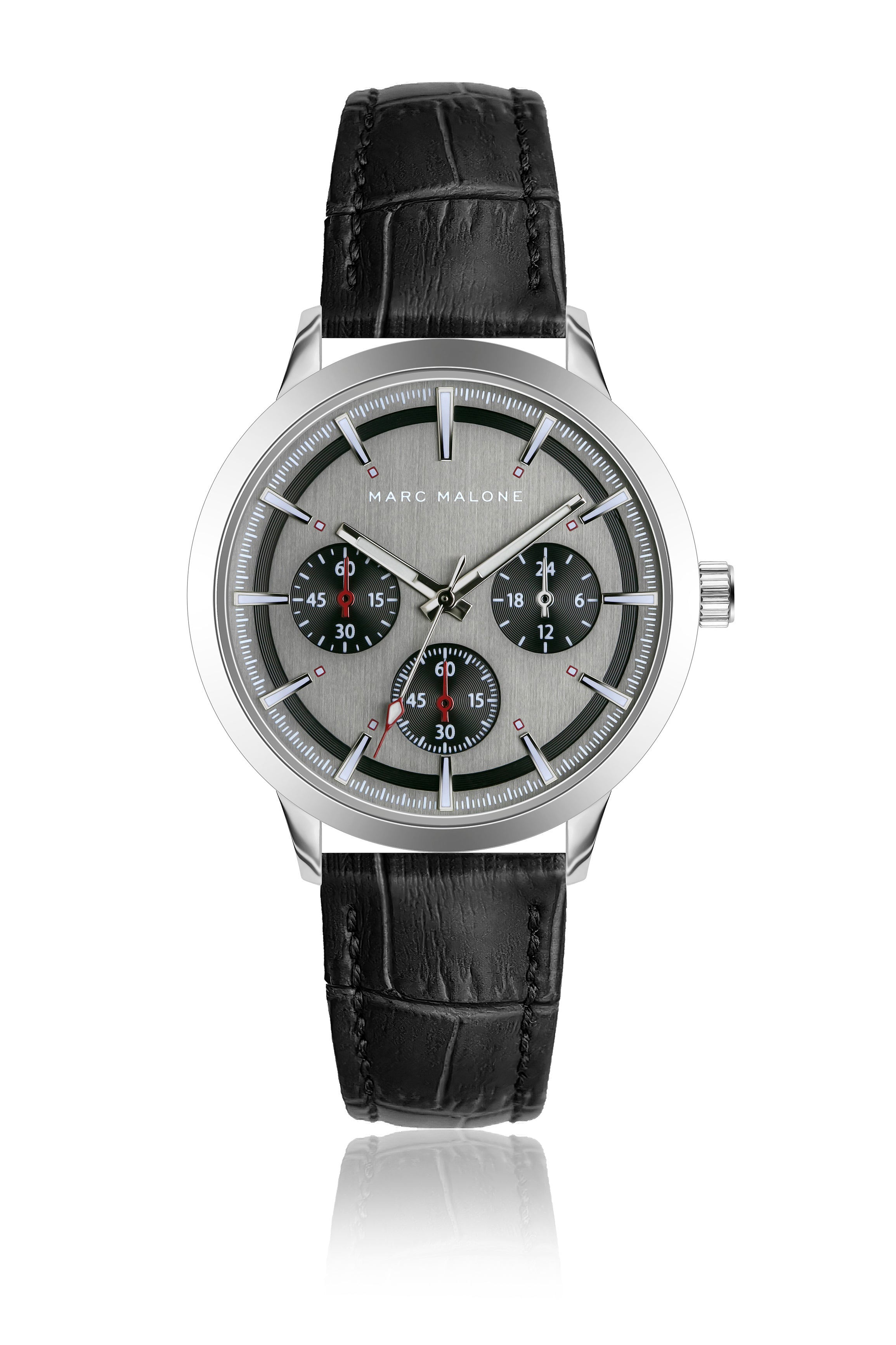 Obsidian Black Leather