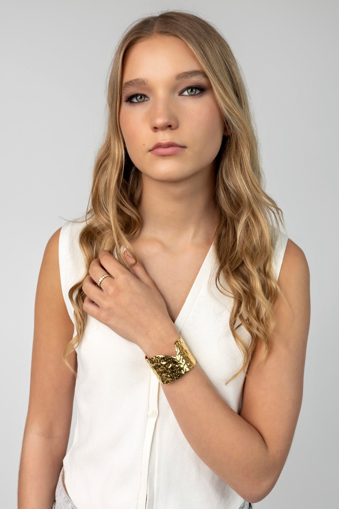 Lustre Gold Bracelet