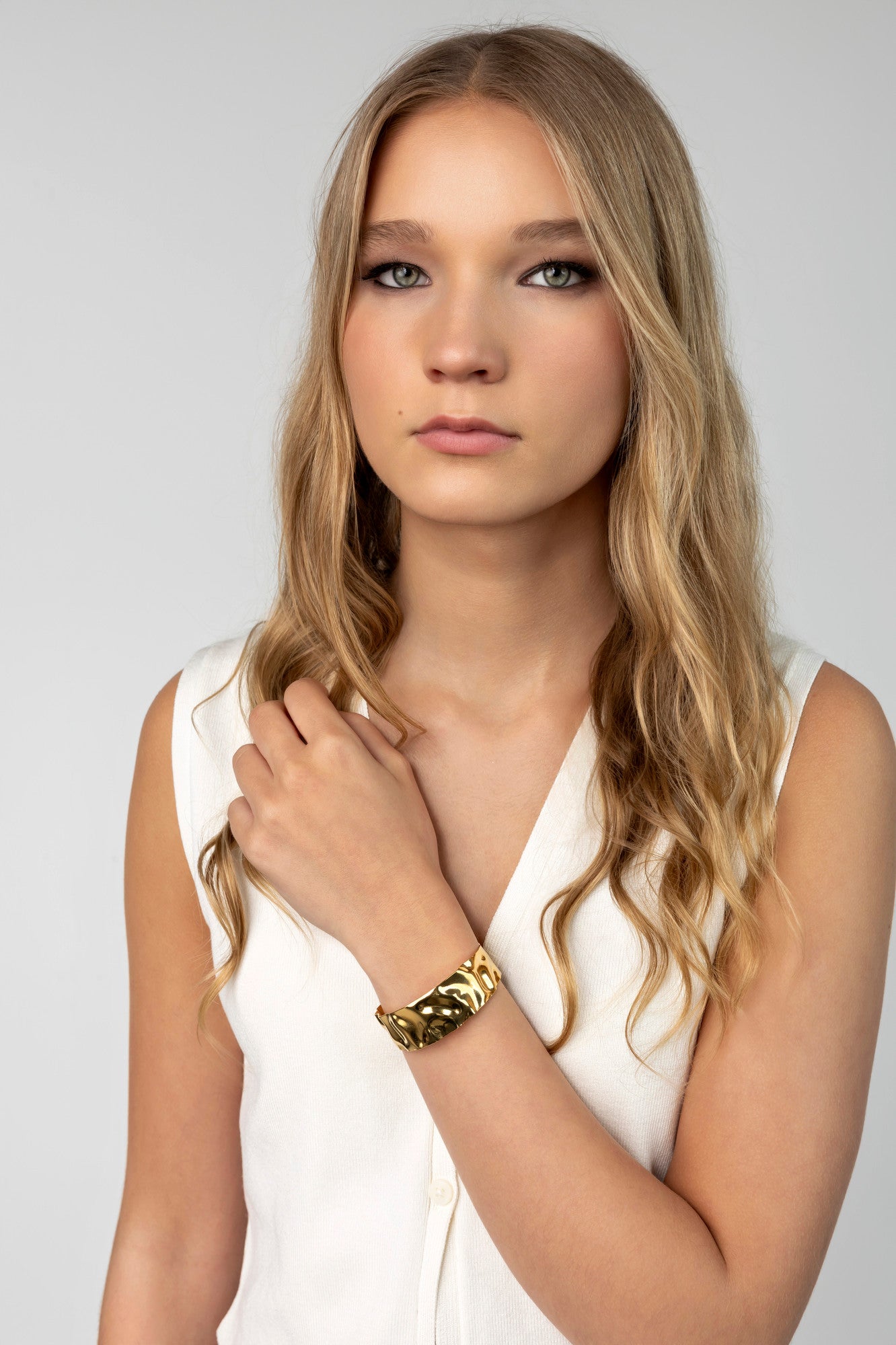 Evoke Gold Bracelet