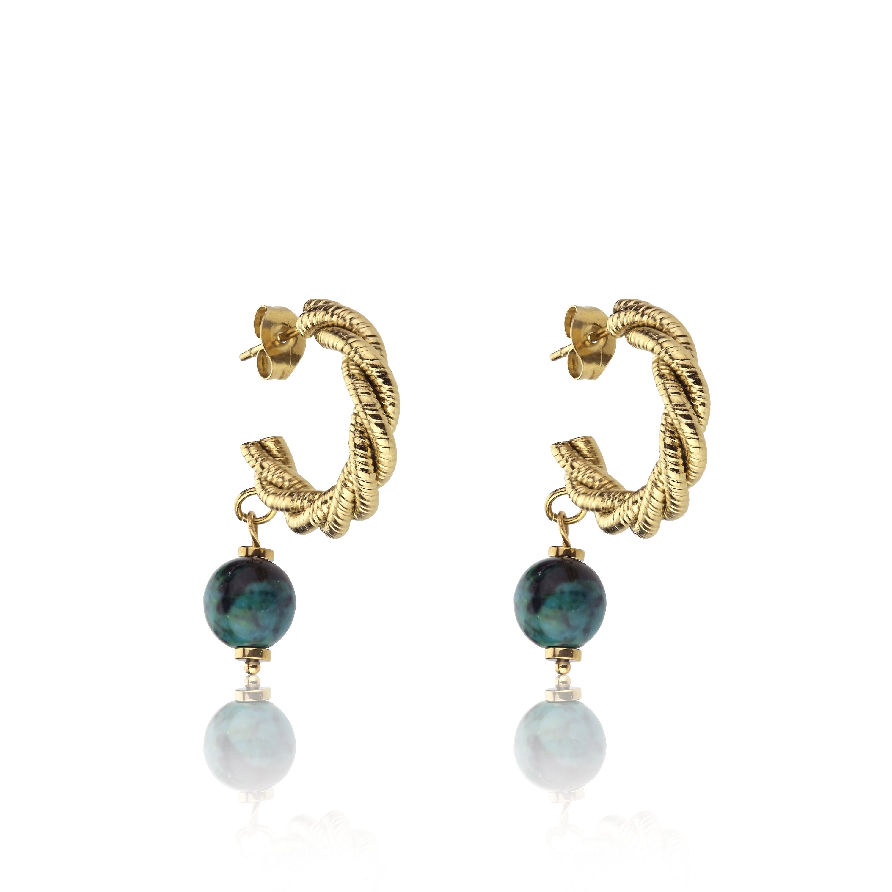 Grace Green Earrings