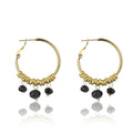 Zoey Black Earrings