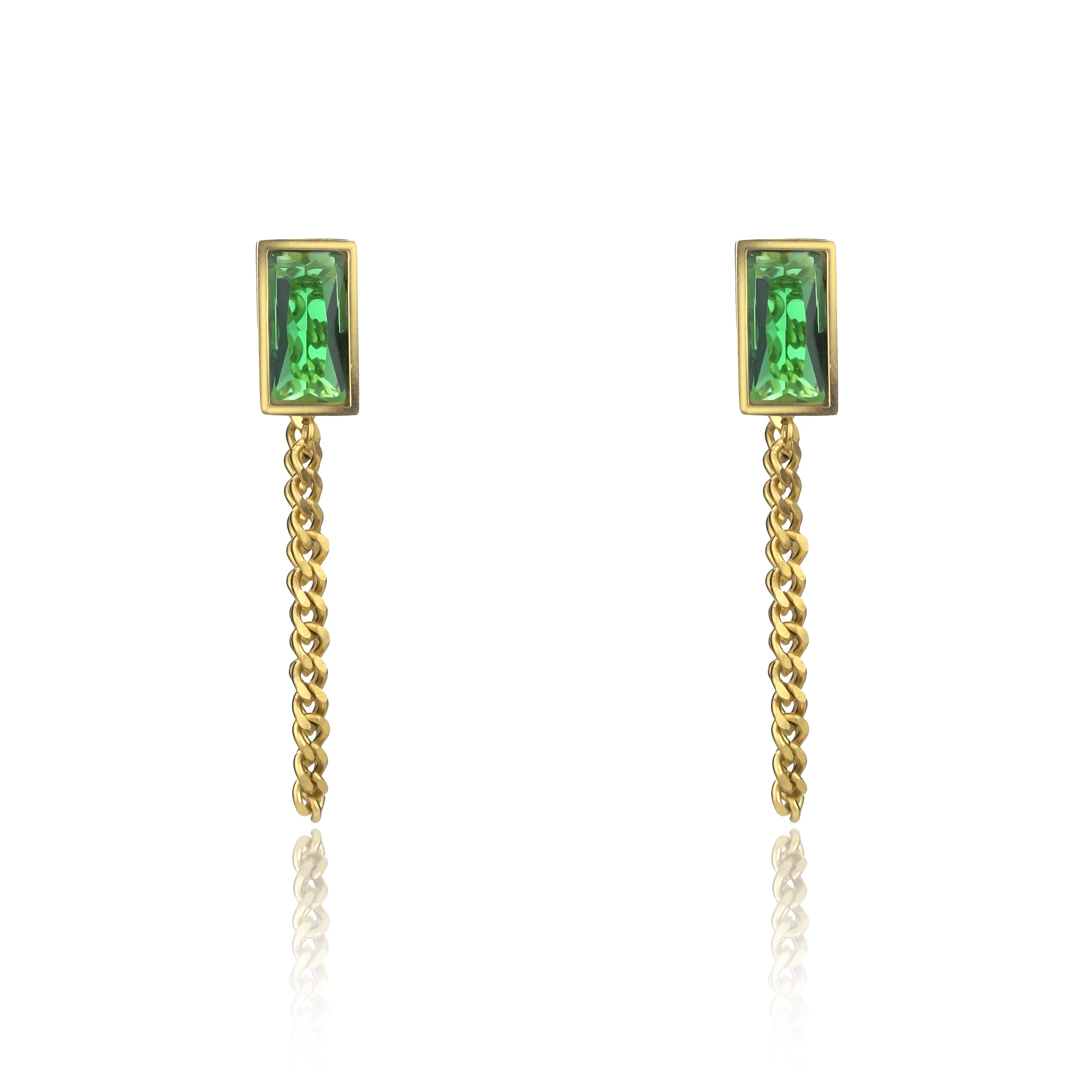 Abigail Green Earrings