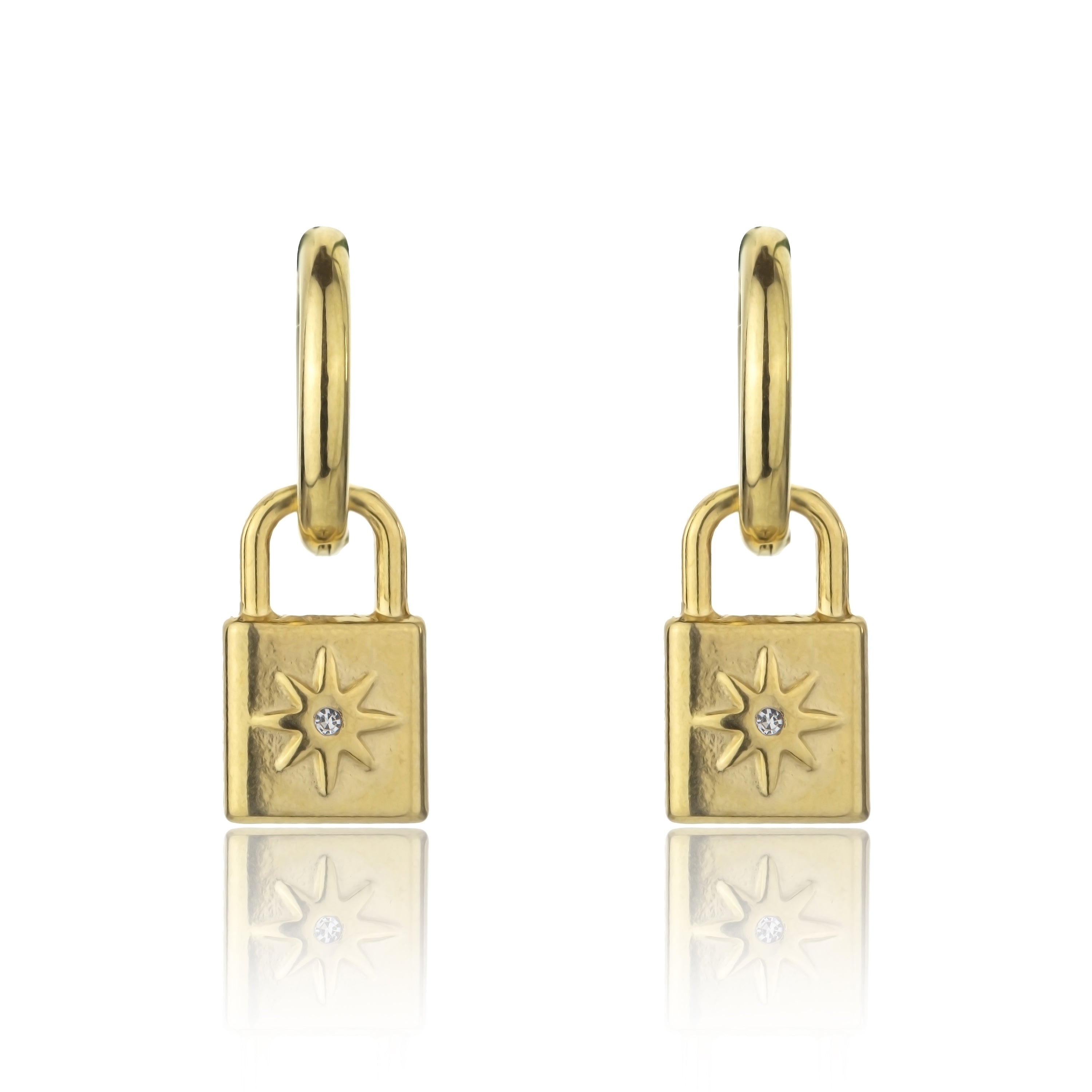 Paisley Gold Earrings