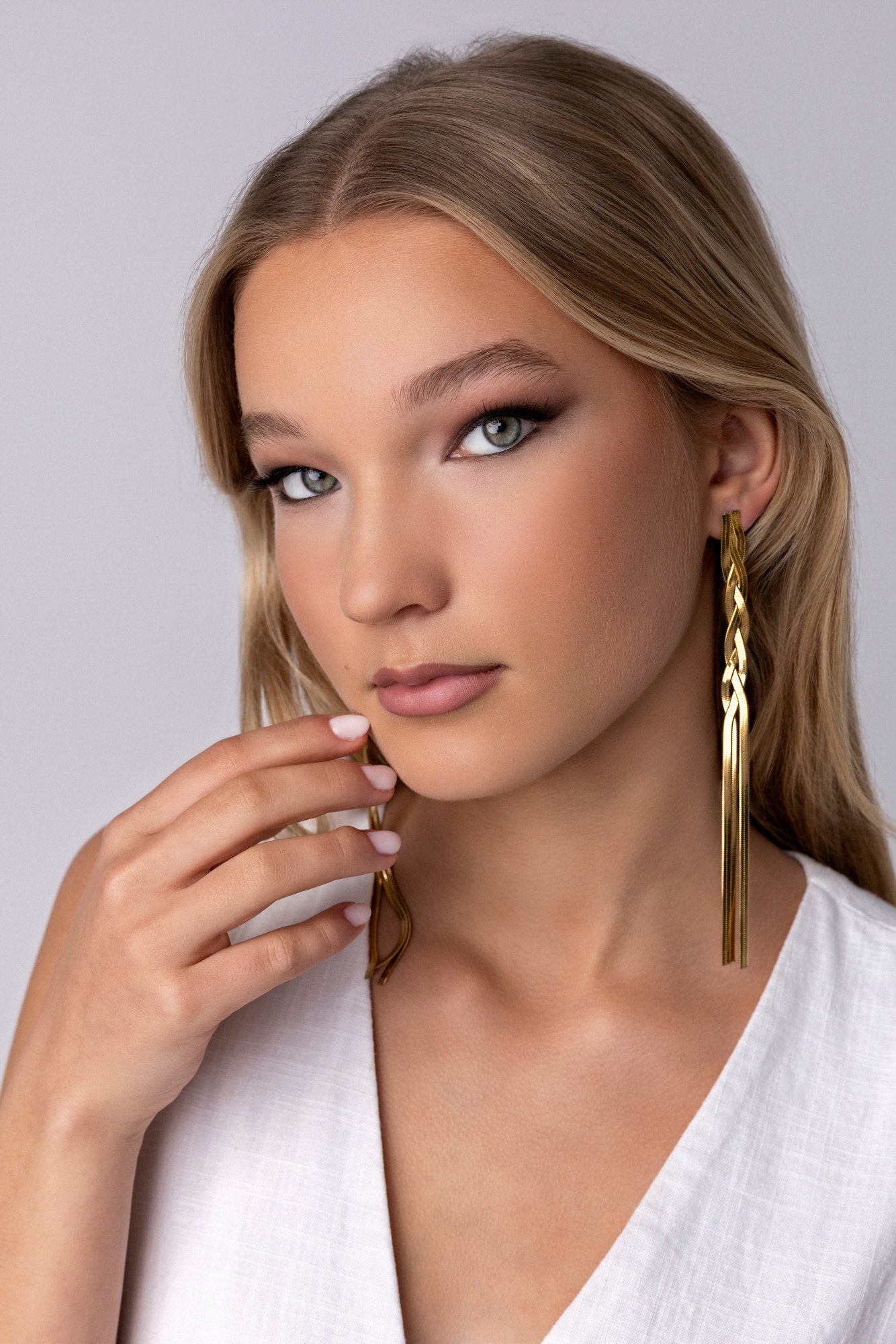 Boucles d'oreilles Estelle en or