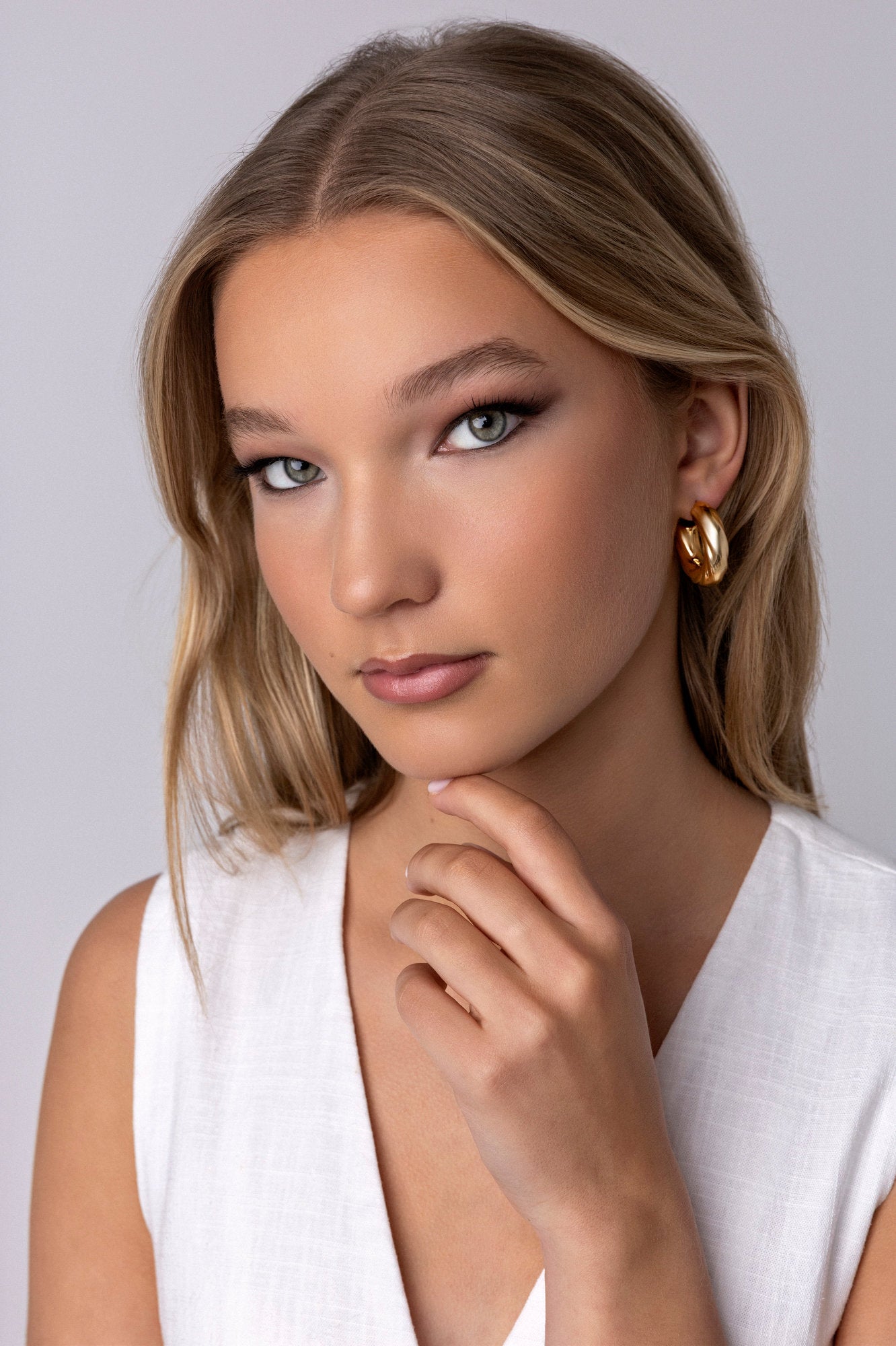 Celeste Gold Earrings