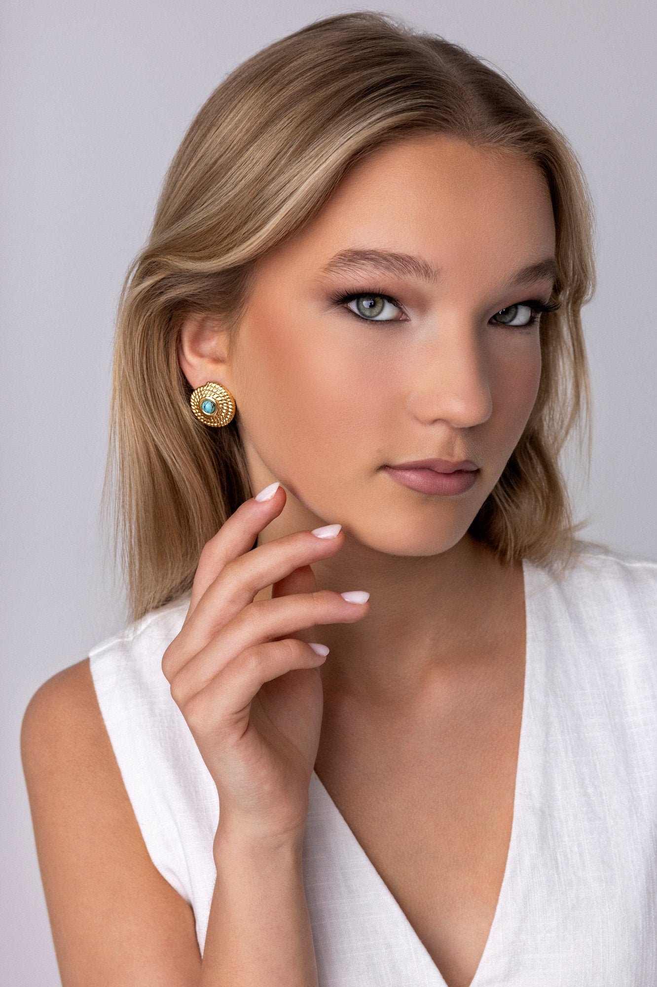Elina Gold Earrings