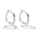 Boucles d'oreilles Lyra en argent