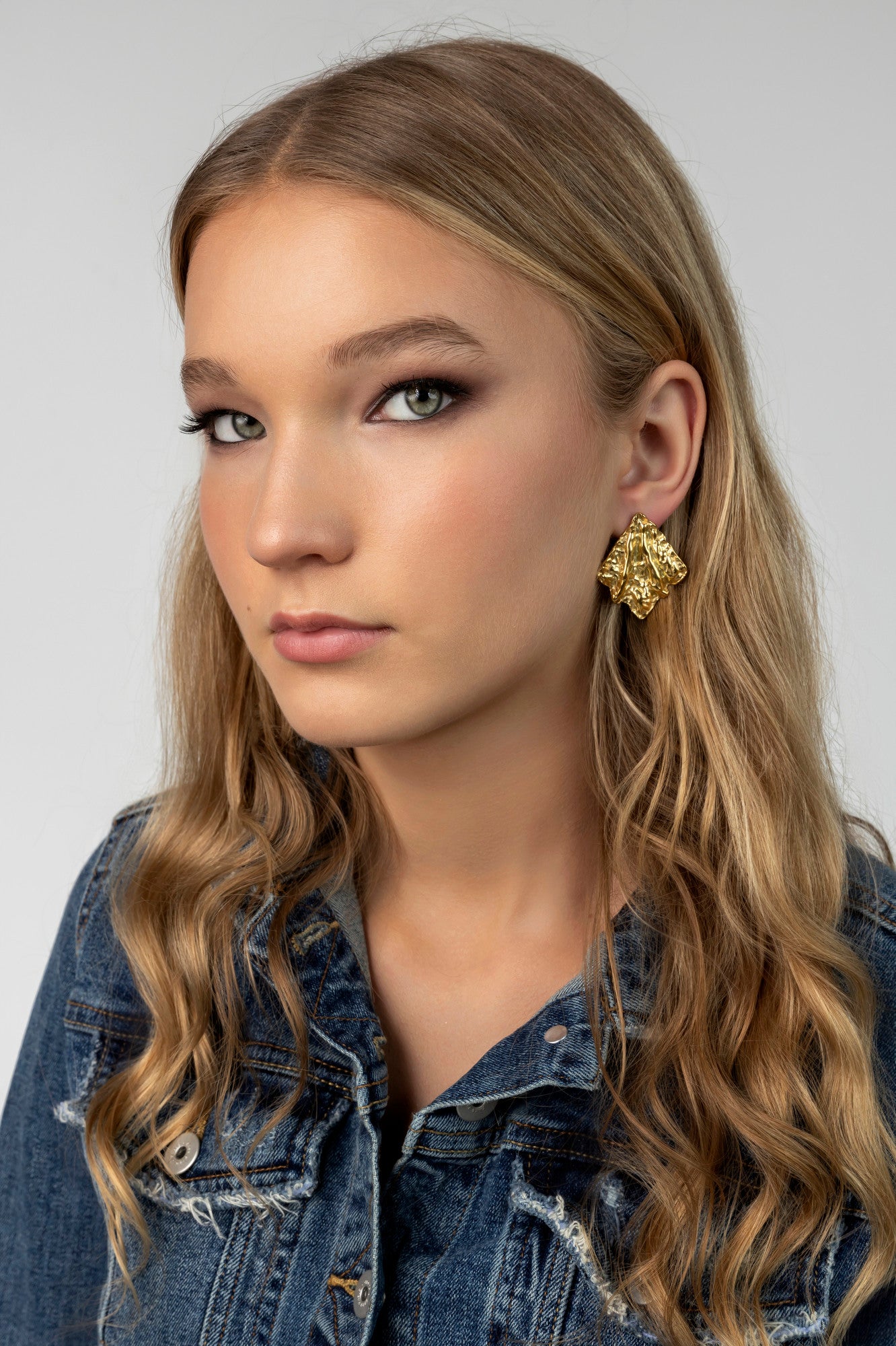 Nyla Gold Earrings