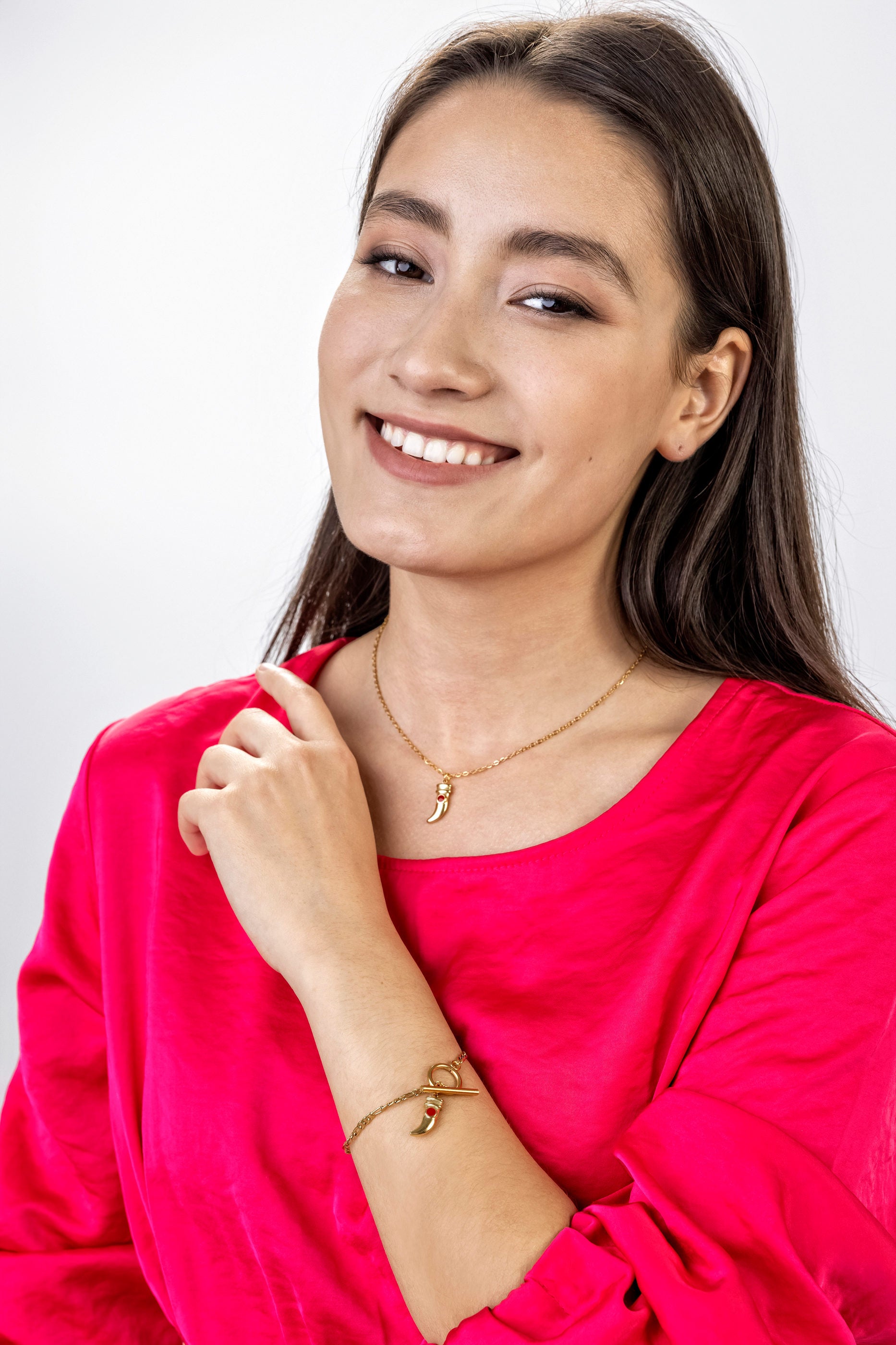 Ruby Red Necklace