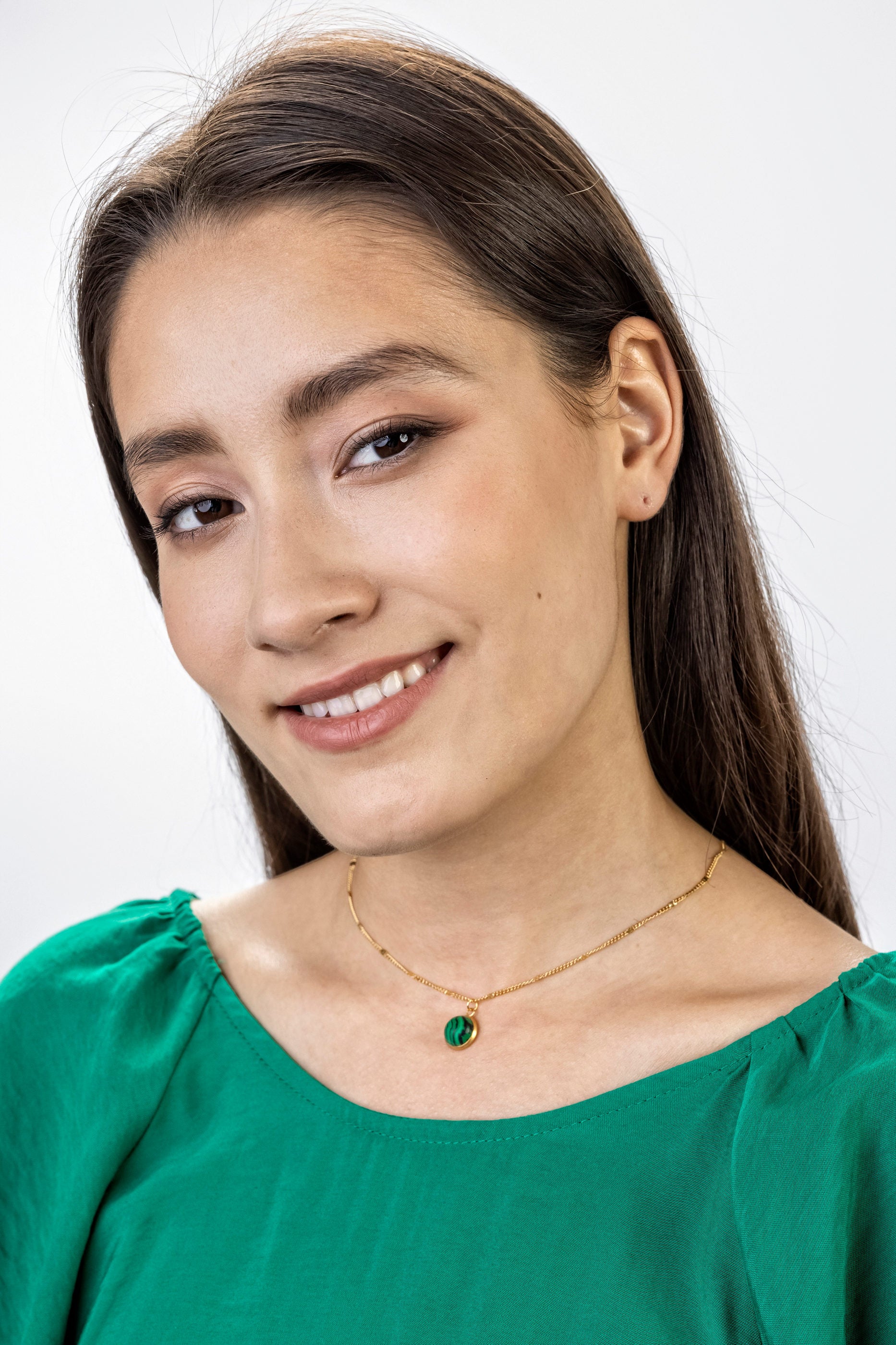 Valentina Green Necklace