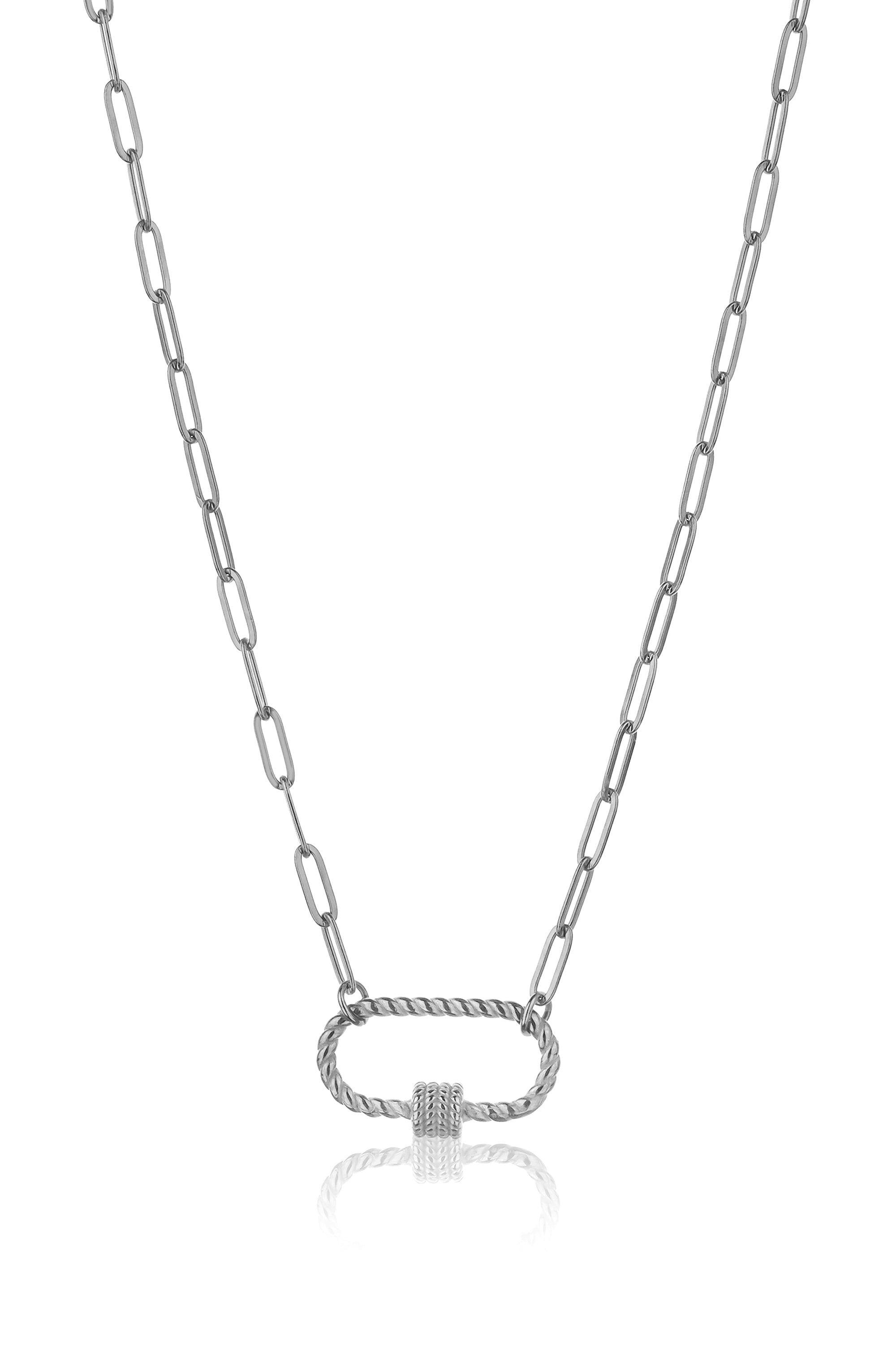 Hailey Silver Necklace